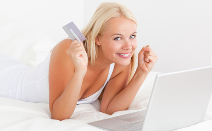 Women buying Online